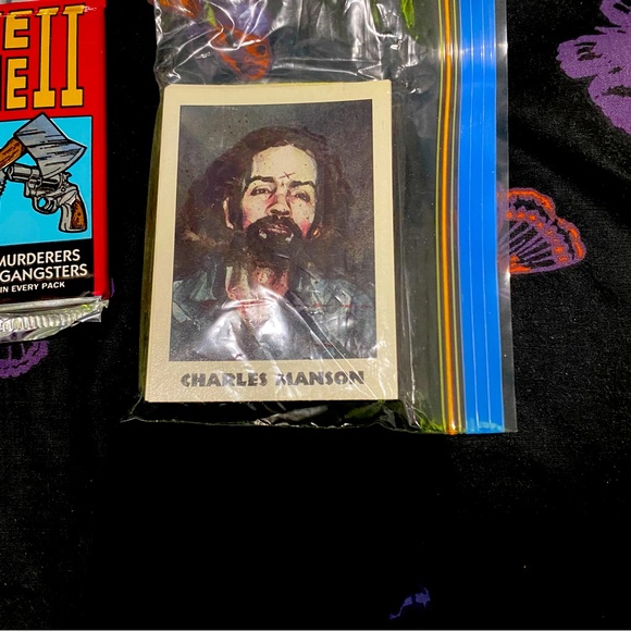 SOLD True Crime Vintage Collectors cards. Eclipse 1992 Yellow packs. - Picture 4 of 4